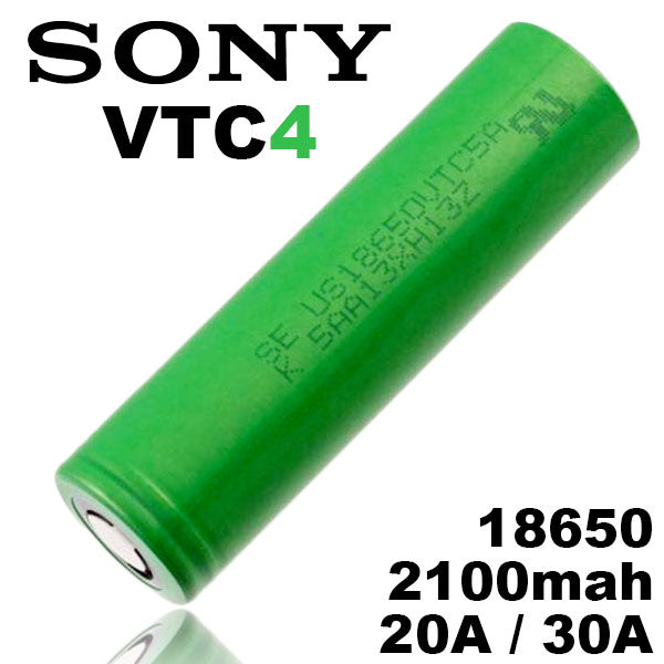 Sony VTC4 18650 2100mAh バッテリー 1個 ソニー [代引不可]
